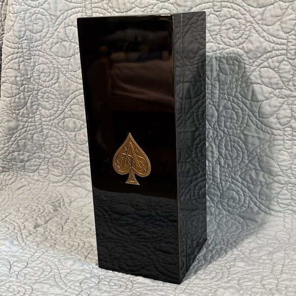 Armand De Brignac Rose Ace Of Spades Black Lacquer Champagne Box Case ONLY - Picture 3 of 10